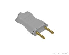 Plug Macho Pluzie 2 Pinos Cz 10A 9207 c/12pcs