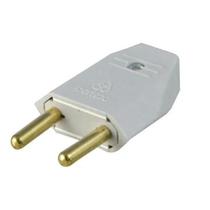 Plug Macho Universal Cinza Perlex - Ilumi Plug Macho Universal Cinza Perlex - Ilumi