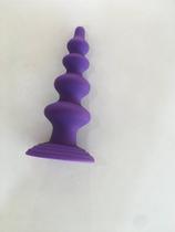 Plug Mini Tailandês - Silicone com Ventosa - 10x3cm