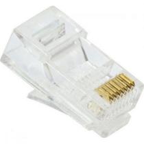 Plug Modular Para Computador Dezcomp Rj45 (8X8) - Kit C/20 Pecas