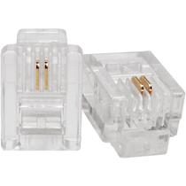 Plug Modular Rj-11 6x2 2vias Gigasat