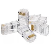 Plug Modular Rj45 8P8C Pgmd0001 Pacote 100 Unidades Storm Plug Modular Rj45 8P8C Pgmd0001 Pacote 100 Unidades Storm