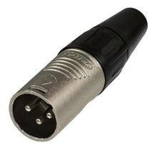 Plug Neutrik Rean Xlr Macho De Linha Rc3m