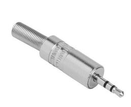 Plug p1 stereo macho niquel com rabicho