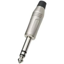 Plug P10 Estéreo Com Baquelite Alta Qualidade Profissional