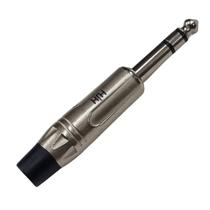 Plug P10 Estéreo Linha Profissional Estilo Amphenol Hj139