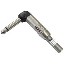 Plug P10 L Mono Niquelado Santo Angelo