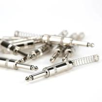 Plug P10 Mono com Mola Kit 10 Pçs