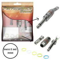 Plug P10 Mono Mech Com 6 Aneis Coloridos Performance Sound