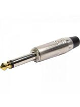 Plug P10 Mono Metal 17mm com Ponta Gold PGPZ0037 Storm - PCT / 10