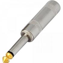 Plug P10 Mono Metal Com Ponta Gold PGPZ0035 Storm - PCT / 10 Plug P10 Mono Metal Com Ponta Gold PGPZ0035 Storm - PCT / 10