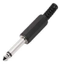 Plug P10 Mono Plastico Com Rabicho - Emb 10pçs - Tebera Plug P10 Mono Plastico Com Rabicho - Emb 10pçs - Tebera