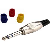 Plug P10 Santo Angelo Estéreo Conexão de Áudio Profissional Plug P10 Santo Angelo Estéreo Conexão de Áudio Profissional