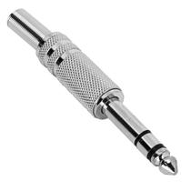 Plug p10 stereo niquelado 13209 tblack