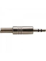 Plug P2 Estéreo de Metal Com Mola PGPD0004 Níquel Storm - PCT / 50