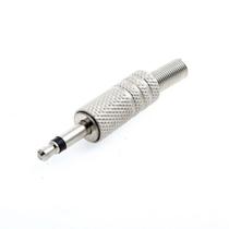 Plug P2 Mono Metal C/mola - 4 Peças ( Ref. 001021) Plug P2 Mono Metal C/mola - 4 Peças ( Ref. 001021)
