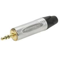 Plug p2 soft p2 estereo metal ponta gold