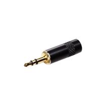 Plug p2 stéreo plástico preto gold - pc / 10 Plug p2 stéreo plástico preto gold - pc / 10