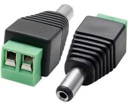 Plug P4 Macho Com Borne Para Câmeras