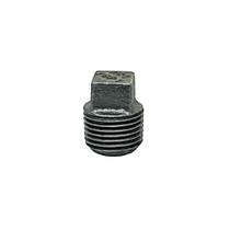 Plug para Gás Tupy Maleável Preto 1/2 NPT 150 LBS Média Pressão