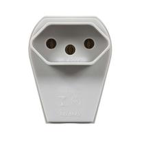 Plug Pino Fêmea 3p 20a Branco Pezzi