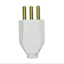 Plug Pino Macho 20A 2P+T Cinza Transmobil Plug Pino Macho 20A 2P+T Cinza Transmobil