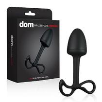 Plug Pompoar Anal P4 - DOM - Massageador para Próstata