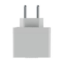 Plug Protector Qualitronix QPP02B 2 Pinos, 20A, Branco Plug Protector Qualitronix QPP02B 2 Pinos, 20A, Branco