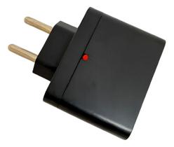 Plug Protetor 2 Pinos 20a Qpp02p Preto Preto