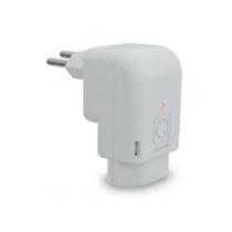 Plug Protetor de Tomada 90 graus 2 Pinos 10A QPP05B Qualitronix