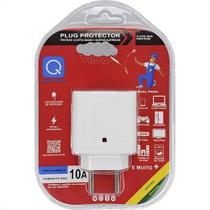 Plug Protetor Dps Qualitronix 2 Polos 10A. Branco - Qpp01B