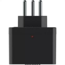 Plug Protetor Dps Qualitronix 2 Polos + Terra 20A. Preto Plug Protetor Dps Qualitronix 2 Polos + Terra 20A. Preto