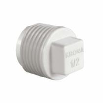 Plug PVC Branco Roscável 1/2" 20mm Krona