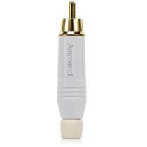 Plug Rca Macho Acpr-Wht, Amphenol - Branco Plug Rca Macho Acpr-Wht, Amphenol - Branco