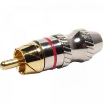 Plug RCA Metal Com Anel Vermelho PGRC0025 Storm - PCT / 10 Plug RCA Metal Com Anel Vermelho PGRC0025 Storm - PCT / 10