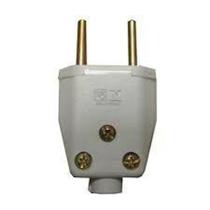 Plug Retangular Cinza 2P 10A Modelo: 39004 - Mec