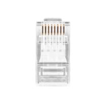 Plug RJ 45 Conex 1000 Cabeamento Rede Cat 5e 50 conectores
