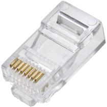 Plug Rj45, Santana Centro, Cat5e, 8x8 Plug Rj45, Santana Centro, Cat5e, 8x8