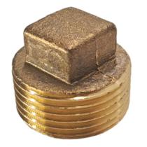 Plug Rosca Macho 1" Amarelo