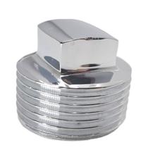 Plug Rosca Macho 1" Cromado
