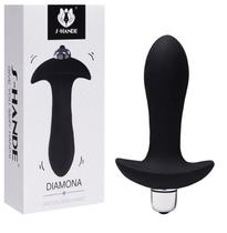 Plug Silicone c/ Vibro 10 x 3,1 cm (Cód 1326) Plug Silicone c/ Vibro 10 x 3,1 cm (Cód 1326)