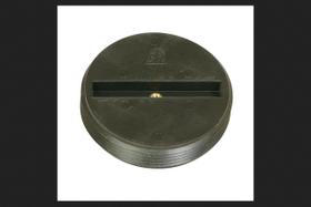 Plug Sioux Chief embutido em polipropileno ABS de 3" em latão Plug Sioux Chief embutido em polipropileno ABS de 3" em latão