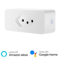 Plug Smart Wifi Controle Via App Compatível Alexa E Google