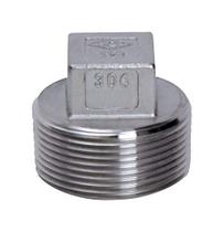 Plug Smith Cooper Square HD 1,25" em aço inoxidável Plug Smith Cooper Square HD 1,25" em aço inoxidável