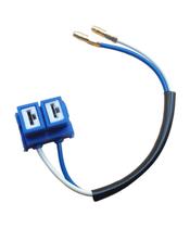 Plug Soquete Chicote Cerâmica Louça Lâmpada H7