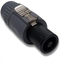 Plug speakon macho 4 polos conector com trava tipo neutrik 2 vias tomada linha painel resistente Plug speakon macho 4 polos conector com trava tipo neutrik 2 vias tomada linha painel resistente