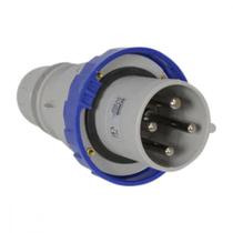 Plug Steck 3P+T 63A 200/250V 9H Azul 4579