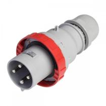 Plug Steck 3P+T 63A 380/440V 6H Vermelho 4576