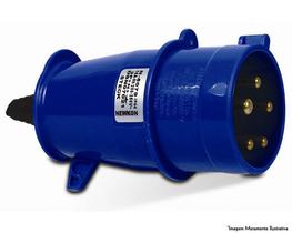 Plug Steck Industrial 3P T 16A 220V Azul N-4079