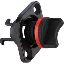 Plug Stopper SEACHOICE Tampão de drenagem de nylon preto de 2,5 cm Plug Stopper SEACHOICE Tampão de drenagem de nylon preto de 2,5 cm